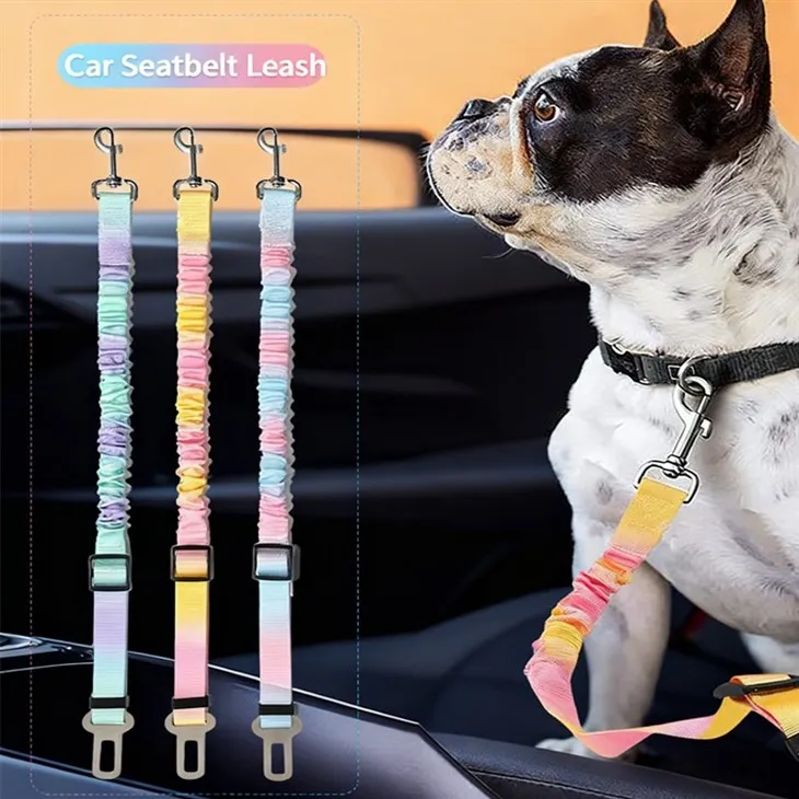 Elastic Pet Car Leash high quality